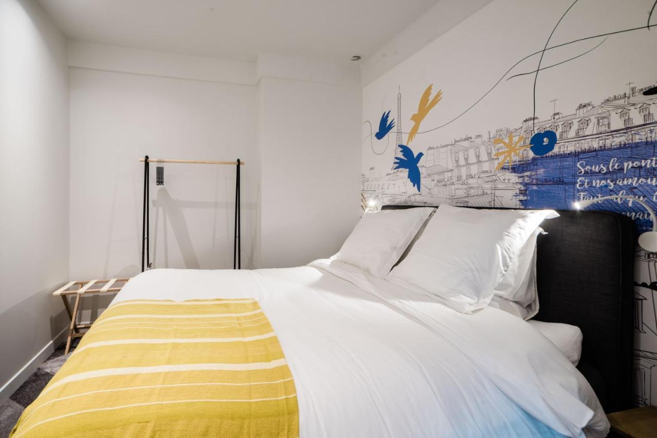 Suite Apollinaire : Au Coeur De La Rive Gauche, Neuf, Design, 2/4 Personnes Parijs Buitenkant foto