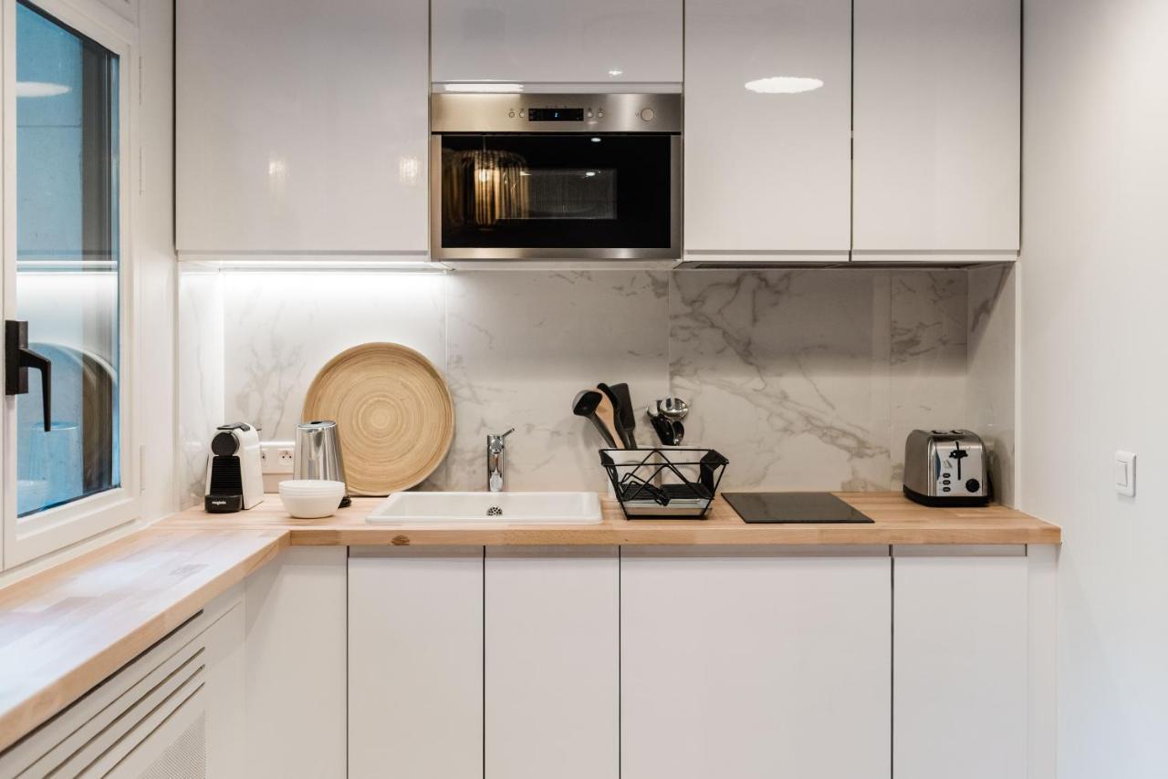 Suite Apollinaire : Au Coeur De La Rive Gauche, Neuf, Design, 2/4 Personnes Parijs Buitenkant foto